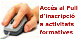 Full d'inscripci� a activitats formatives 2012