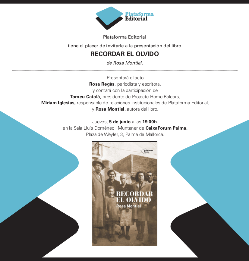 Recordar el olvido